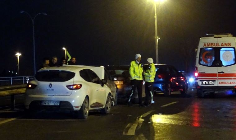 Avcılar’da korkunç kaza: Araçların arasında kaldılar