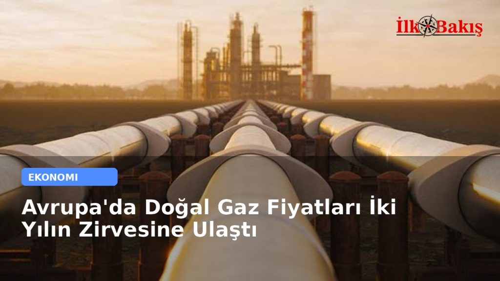 Avrupa’da Doğal Gaz Fiyatları İki Yılın Zirvesine Ulaştı