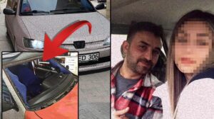 Ayrıldığı erkek arkadaşının otomobiline 15 bin liralık zarar verdi