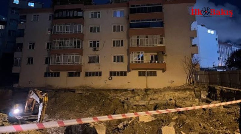 Bahçelievler'de İnşaat Kazısı Paniği: İki Apartman Tahliye Edildi