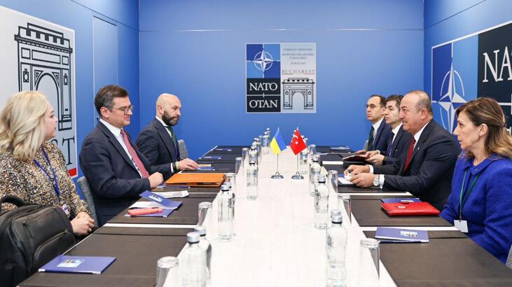 Bakan Çavuşoğlu ile Kuleba arasında önemli görüşme