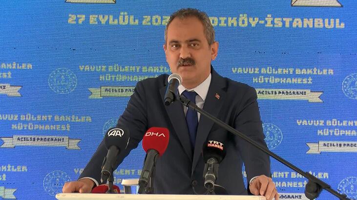 Bakan Özer: Tüm okullarda artık kütüphane var