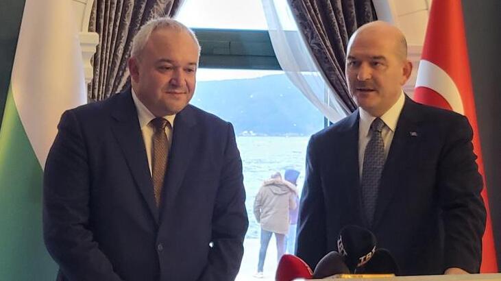 Bakan Soylu, Bulgar mevkidaşı Demerdzhiev ile bir araya geldi