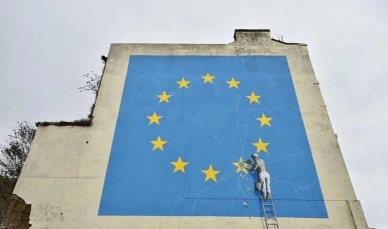 Banksy’nin 1 milyon sterlinlik eseri yıkılabilir