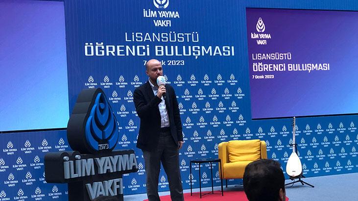 Bilal Erdoğan ‘Lisansüstü Öğrenci Buluşması’nda konuştu