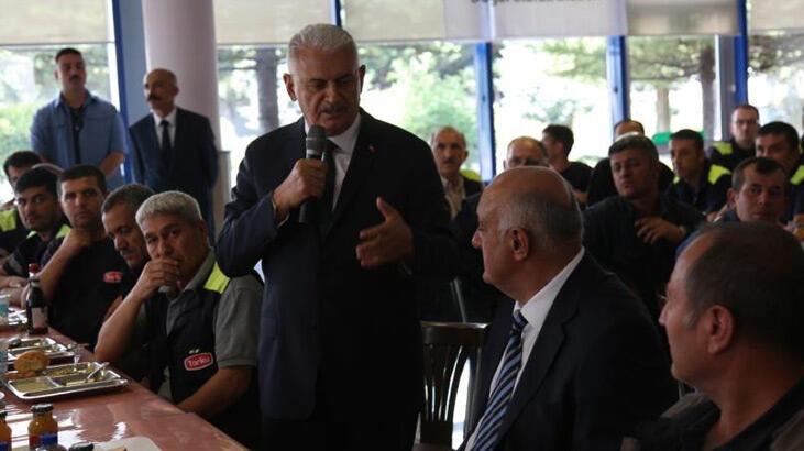 Binali Yıldırım, Çumra Şeker Entegre Tesislerini ziyaret etti