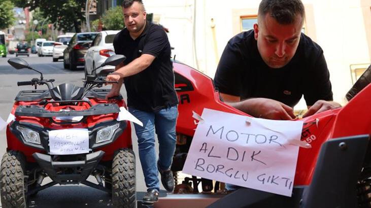 Binlerce lira verip aldığı ATV’ye daha hiç binemedi