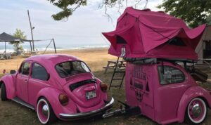 Bir tam bir yarım vosvos ile ‘karavan’ yaptılar