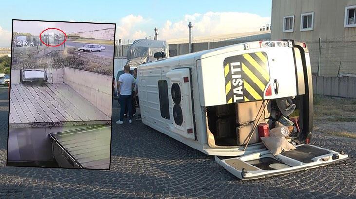 Bursa’da 18 işçinin ölümden döndüğü anlar kameralarda