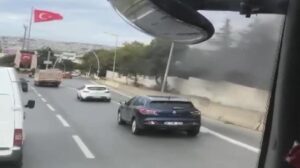 Büyükçekmece Adliyesi’nin ek hizmet binasında yangın