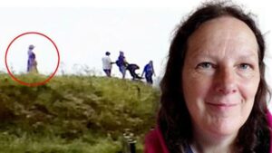 Çektiği fotoğrafta gördü! Mezarlıktaki gizemli kadın tüyler ürpertti