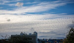 ‘Cirrocumulus’ bulutları görsel şölen oluşturdu