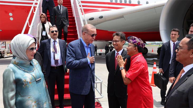 Cumhurbaşkanı Erdoğan Endonezya’da