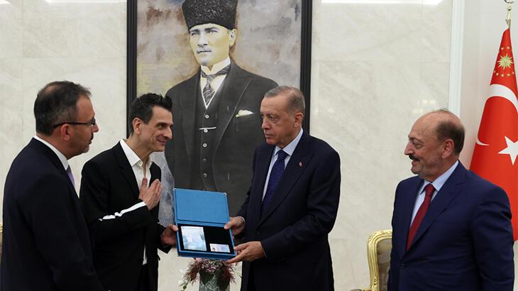 Cumhurbaşkanı Erdoğan’dan Guidetti’ye ‘Turkuaz kart’