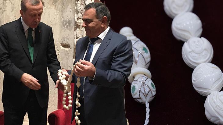 Cumhurbaşkanı Erdoğan’ın tespihinin bir eşi, Konya’da sergide