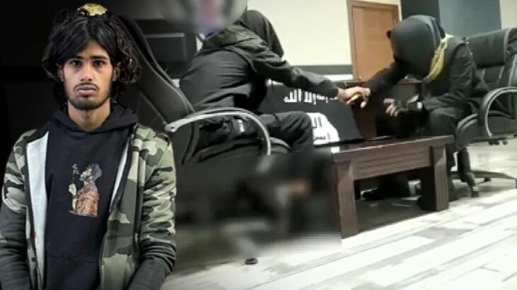 DEAŞ’a bağlılık yemini görüntüleri! İstanbul’da eylem hazırlığındaydı, yakalandı