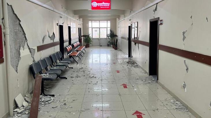 Deprem Cumayeri’nde kamu binalarında hasara neden oldu