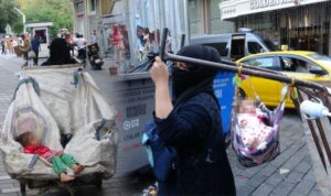 Dilenciden, basın mensubuna ‘Seni bir daha burada görmeyeceğim’ tehdidi