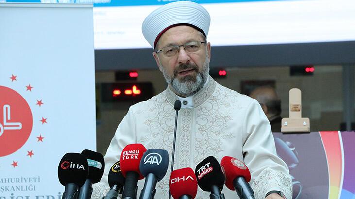 Diyanet İşleri Başkanı Erbaş, ‘Kadrajımda Ayet Var’ fotoğraf sergisini açtı