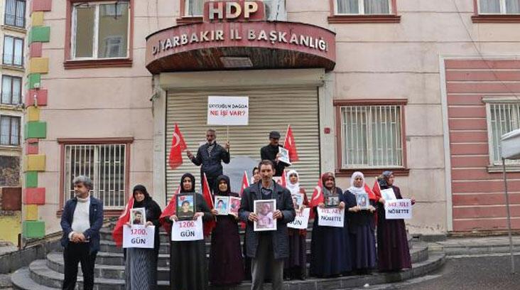 Diyarbakır’daki evlat nöbetinde aile sayısı 343’e çıktı