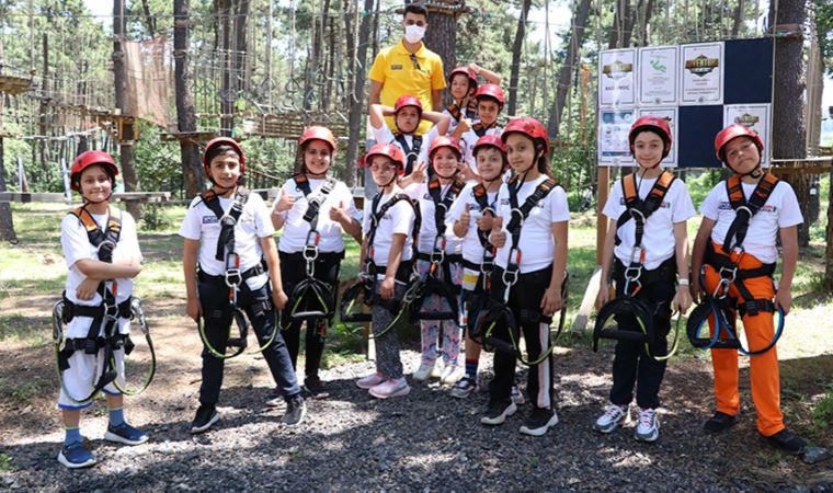 Doğa kampı ve sporla yaza merhaba