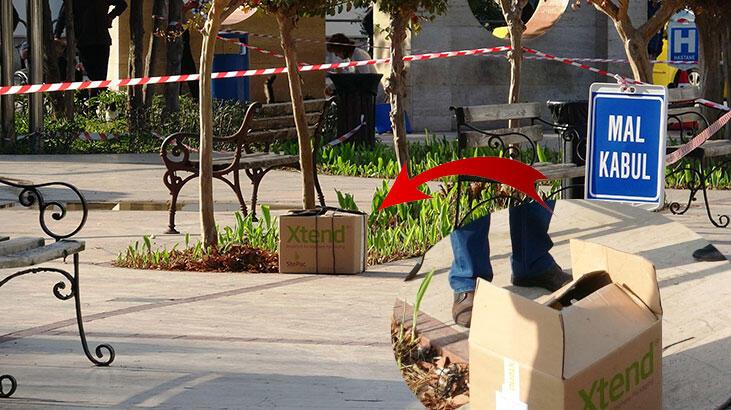 Doktora getirdiği ‘hediye’ koli, polisi alarma geçirdi