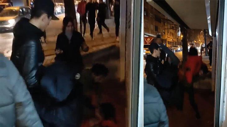 Esenyurt’ta sokak ortasında kavga