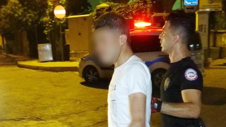 Eşiyle alışveriş yapan kadına laf attan adama meydan dayağı