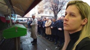 Eski MHP Taşköprü Kadın Kolları Başkanı, son yolculuğuna uğurlandı