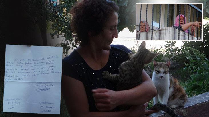 Ev kiralarken hayvanların bakımı için ‘sözleşme’ yaptı ancak ihtarname geldi
