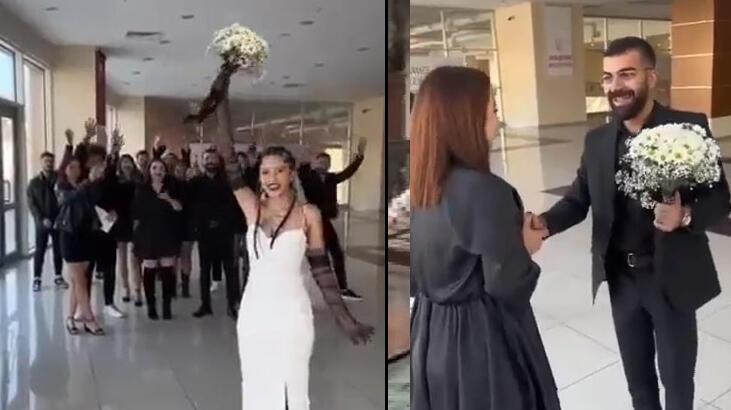 Evlilik teklifinde roller değişti! Erkek arkadaşına büyük sürpriz