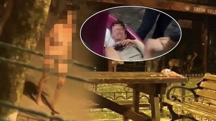 Fatih’te çıplak vaziyette etrafa saldıran kadın mahalleliyi canından bezdirdi