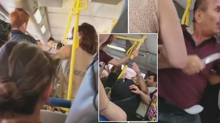 Fatih’te otobüste korku dolu anlar! ‘Kapıyı açın’ diye çığlık attılar