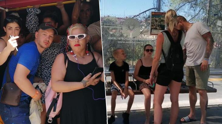 Fazla yolcu alınınca turist çocuk baygınlık geçirdi