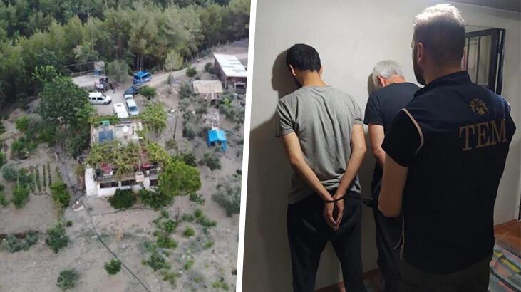 FETÖ hükümlüsü eski polisler, ormandaki evde yakalandı