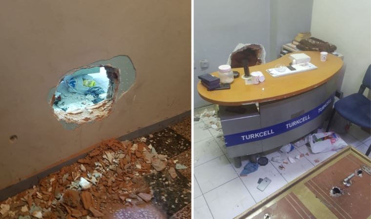 Film gibi olay: Matkapla duvarı delip, 60 cep telefonu çaldılar