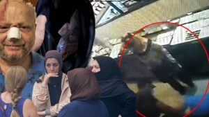 Film gibi soygun girişimi! Gaspçı çifti linçten polis kurtardı