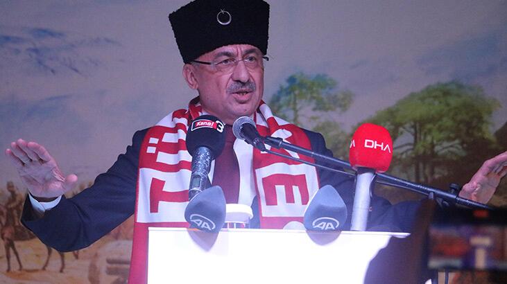 Fuat Oktay: Yunanın dün olduğu gibi bugün de yüreği yetmez