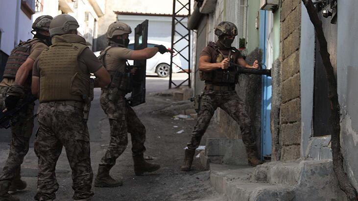 Gaziantep’te drone destekli uyuşturucu operasyonuna 20 gözaltı