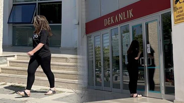 Geç kaldığı sınava girebilmek için kapıyı zorladı, camlara vurdu