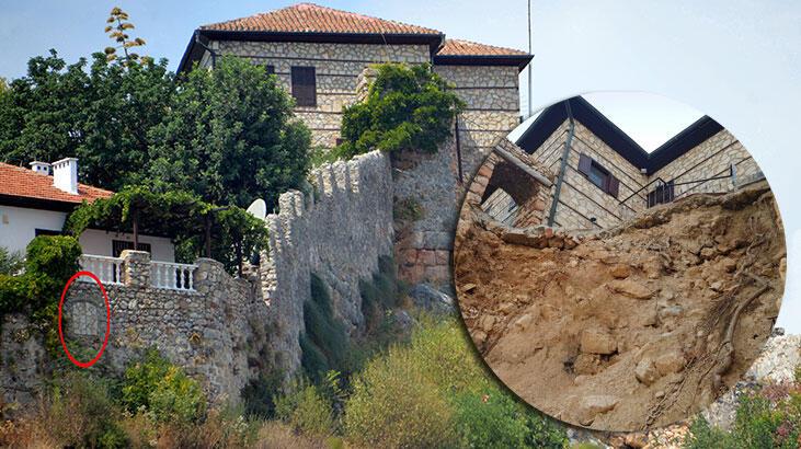 Godina’nın yıktığı tarihi kalenin surlarını devlet onarıyor