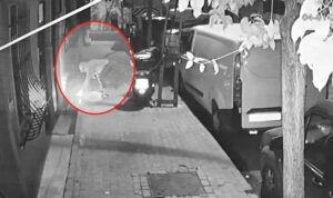 Görüntüler kamerada! Bağcılar’da bina ateşe verildi