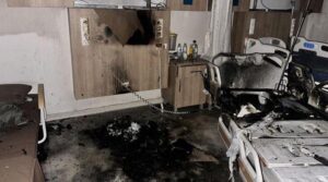 Hastanede çıkan yangın korkuttu: 8 hasta dumandan etkilendi