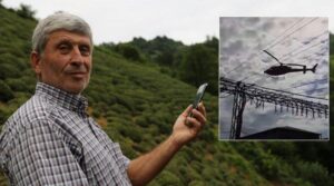 ‘Helikopter düştü’ ihbarı ilçeyi ayağa kaldırdı