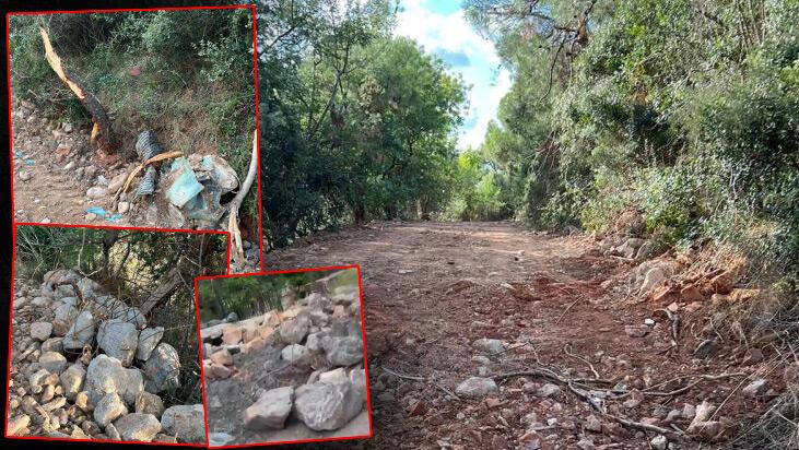 Heybeliada ormanlarını moloz çöplüğüne çevirdiler