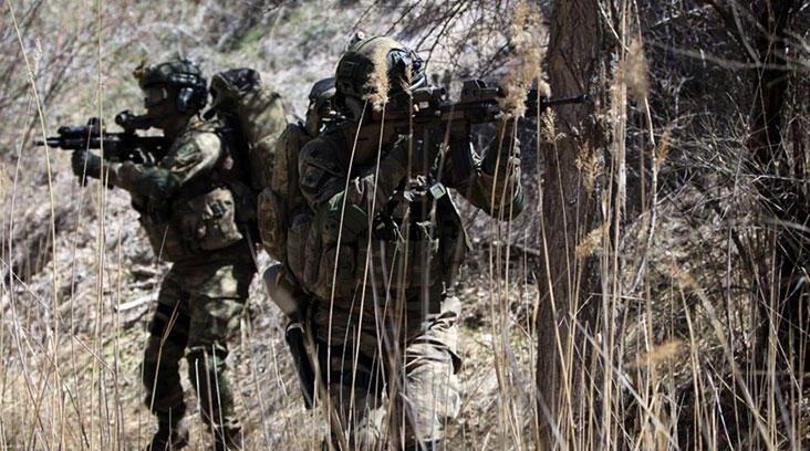 İki bölgede 9 PKK’lı terörist öldürüldü