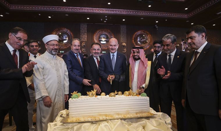 İktidarın üst düzey isimleri, Suudi Arabistan’ın milli günü kutlamalarına katıldı