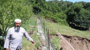 İnşaat çalışmasında toprak kayması korkuttu
