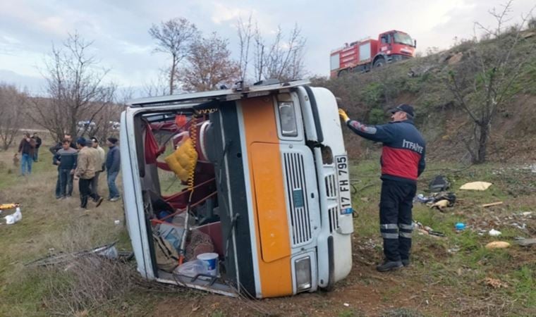 İşçileri taşıyan minibüs devrildi… Suriye’de görevli asker yaşamını yitirdi, 9 kişi yaralandı