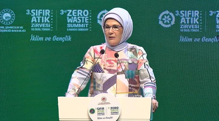 İstanbul’da ‘Sıfır Atık’ Zirvesi! Emine Erdoğan: Türkiye bütün dünya ülkelerine ilham oluyor